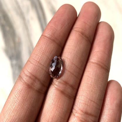 100% Natural Umba Sapphire 3.5 Carat Oval Cut Loose Gemstone for Fine Jewelry Making