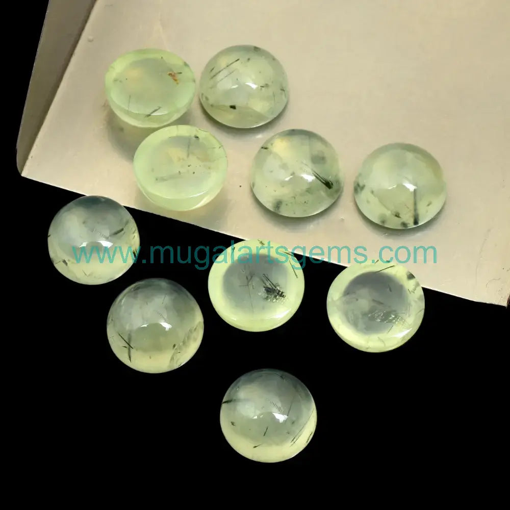 Prehnite gemstone beads from South Africa wholesale for jewelry designers - 100% money back guarantee
